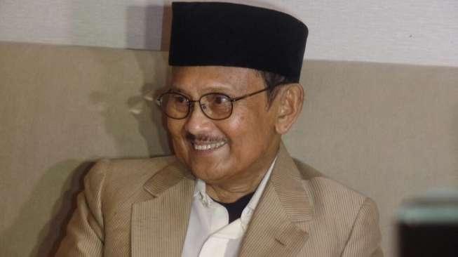 BJ Habibie. (Suara.com/Ismail)