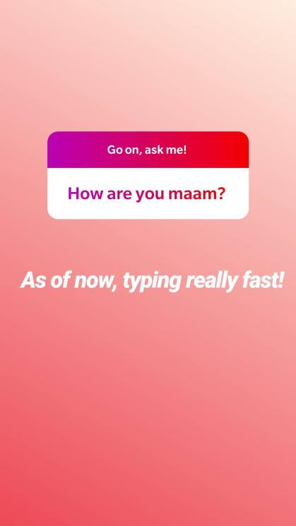 Kajol menjawab pertanyaan fan (Instagram/@kajol)