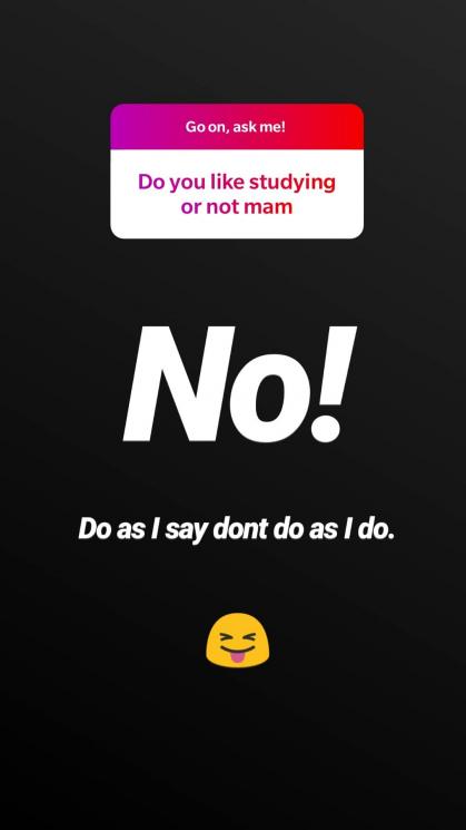 Kajol menjawab pertanyaan fan (Instagram/@kajol)