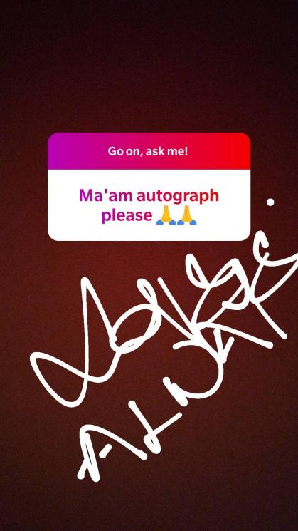 Kajol menjawab pertanyaan fan (Instagram/@kajol)