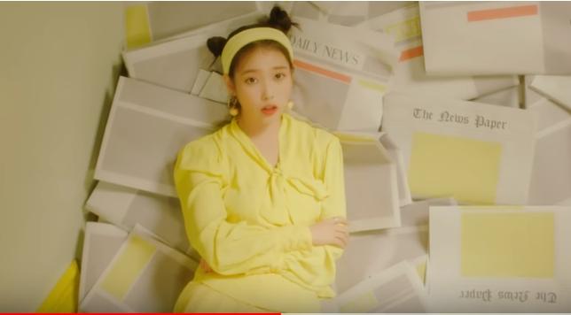 Single baru IU (Youtube)