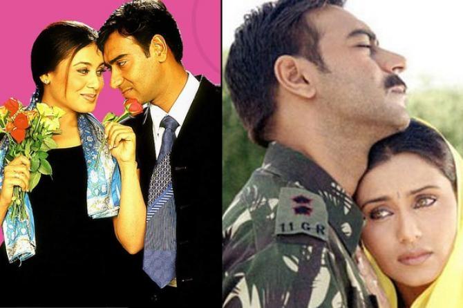 Rani Mukerji dan Ajay Devgan (Instagram/bollywoodshaadis.com)