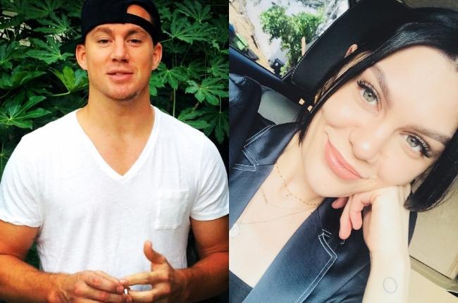 Channing Tatum dan Jessi J (Kolase Instagram/@channingtatum/@jessiej)