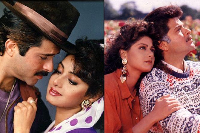 Anil Kapoor dan Sridevi (Instagram/bollywoodshaadis.com)