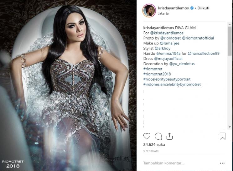 Krisdayanti. (Instagram/@krisdayantilemos)