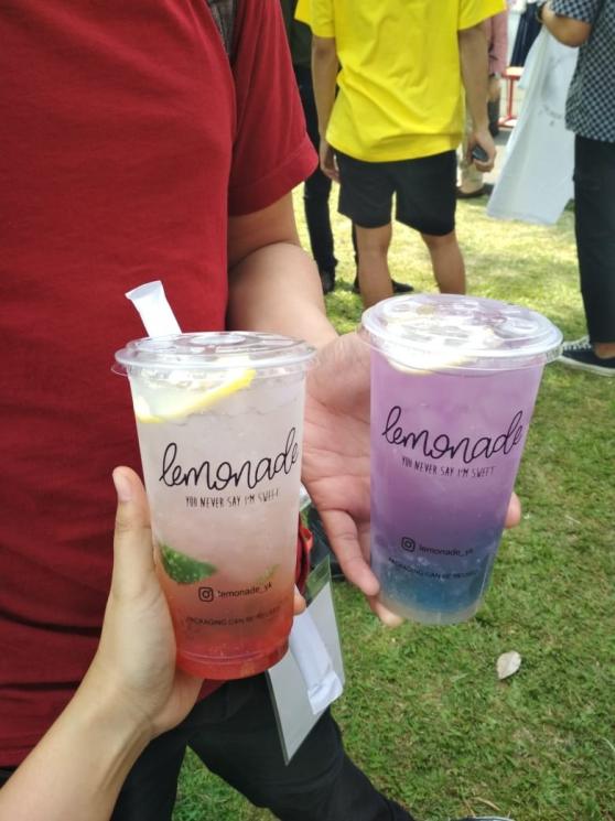 Lemonade di Taman Pendopo Ambarrukmo. (Matamata.com/Uni Irmagani)