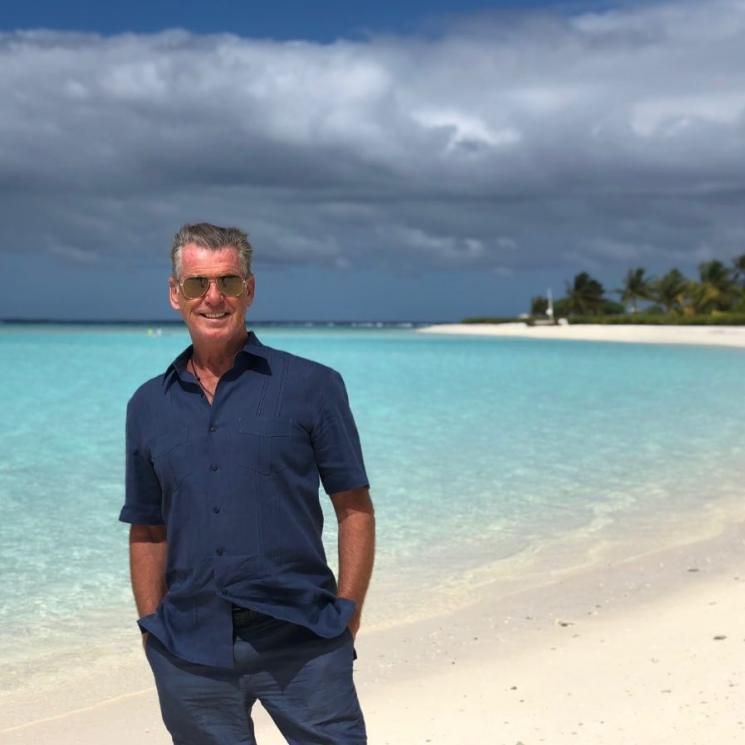 Pierce Brosnan. (Instagram/@piercebrosnanofficial)