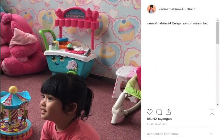 Kamar Vania Athabina. (Instagram/@vaniaathabina24)