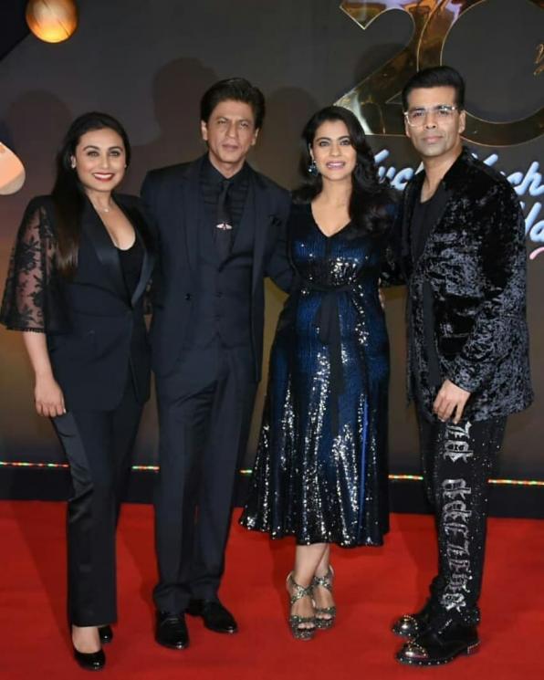 Shah Rukh Khan, Rani Mukerji dan Kajol (Instagram/@peopleofbollywood)