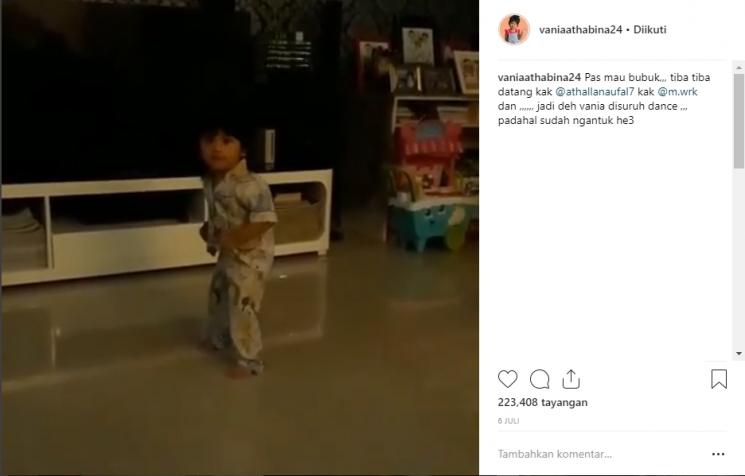 Kamar Vania Athabina. (Instagram/@vaniaathabina24)