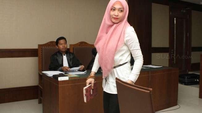 Angelina Sondakh. (Suara.com/Oke Atmaja)
