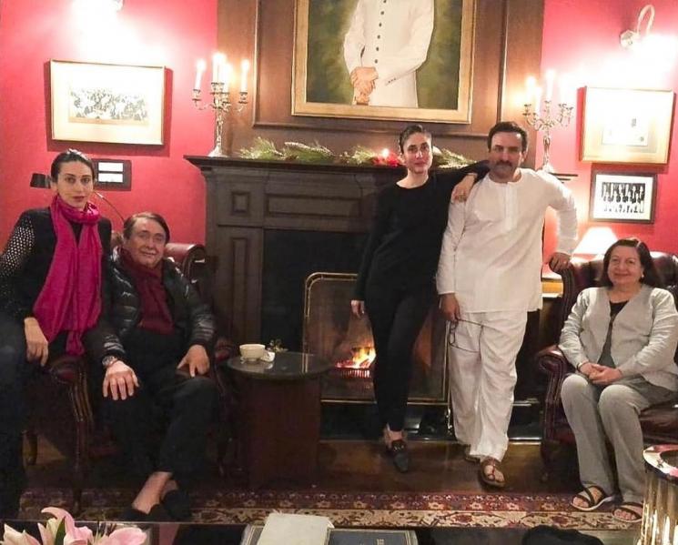 Kareena Kapoor sekeluarga (Instagram/@therealkareenakapoor)