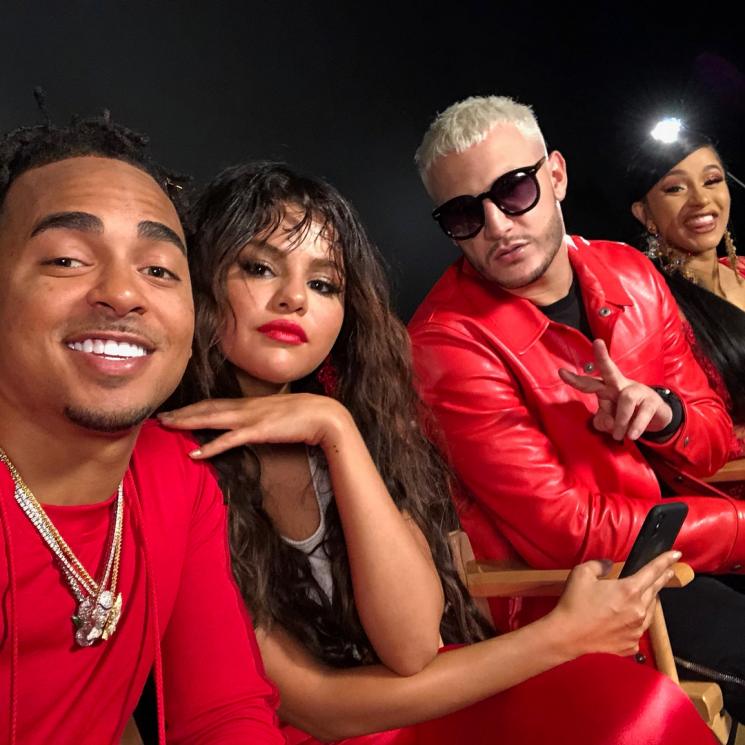 Selena Gomez dan rekan sesama artis. (Instagram/@selenagomez)