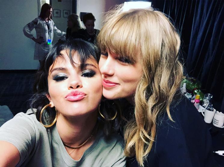 Selena Gomez dan Taylor Swift. (Instagram/@selenagomez)
