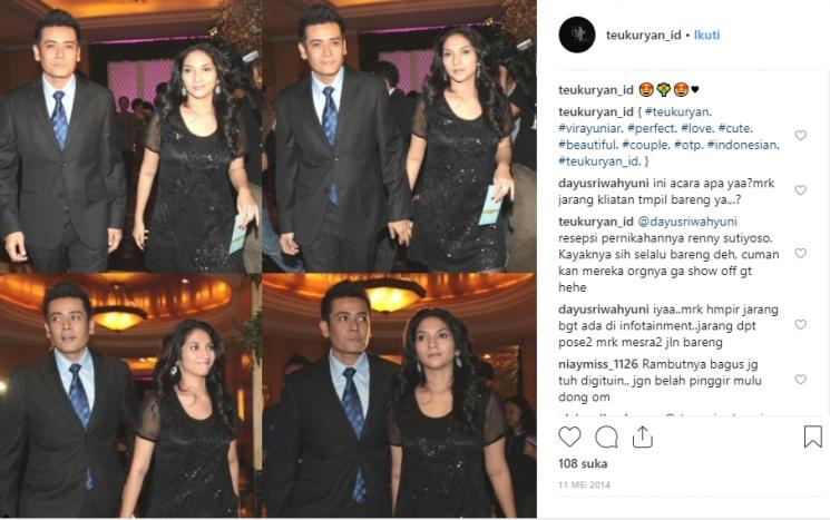 Teuku Ryan dan Vira Yuniar (Instagram/@teukuryan_id)