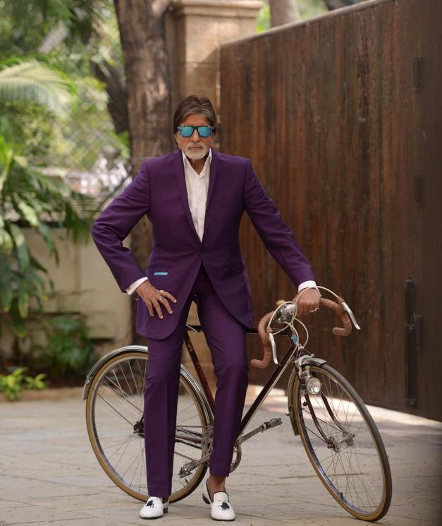 Transformasi Amitabh Bachchan. (Instagram/@amitabhbachchan)
