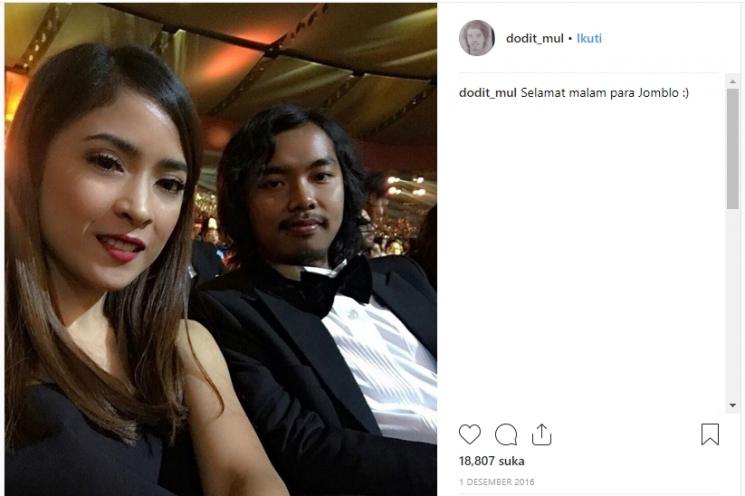 Kedekatan Dodit Mulyanto dengan seleb cantik. (Instagram/@dodit_mul)