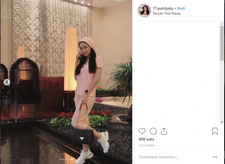 Putri Juby. (Instagram/@17.putrijuby)