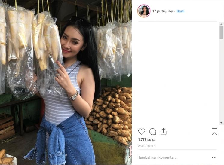 Putri Juby. (Instagram/@17.putrijuby)
