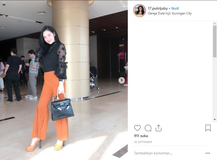 Putri Juby. (Instagram/@17.putrijuby)