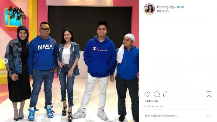 Putri Juby. (Instagram/@17.putrijuby)