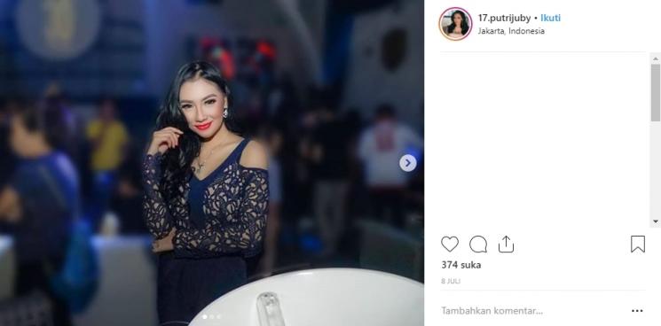 Putri Juby. (Instagram/@17.putrijuby)