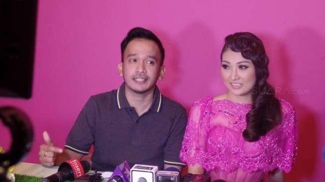 Ruben Onsu dan Sarwendah (Suara.com/Yazir Farouk)