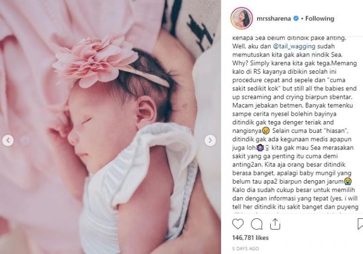 Putri Sharena Gunawan dan Ryan Delon. (Instagram/@mrssharena)