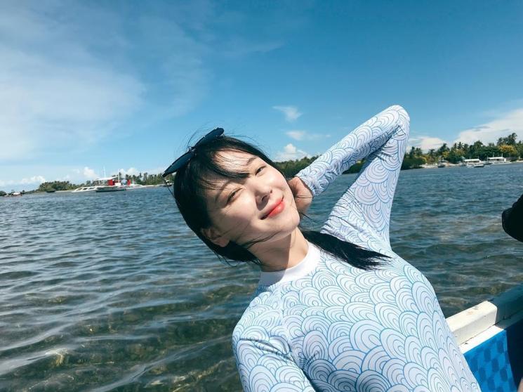 Jo Woo Ri di Filipina (Instagram/@j_ourly)