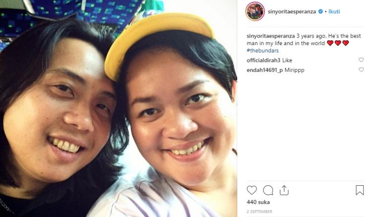 Sinyorita Esperanza dan Robby (Instagram/@sinyoritaesperanza)