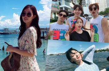 Keseruan Liburan Bintang K-Drama Gangnam Beauty di Filipina