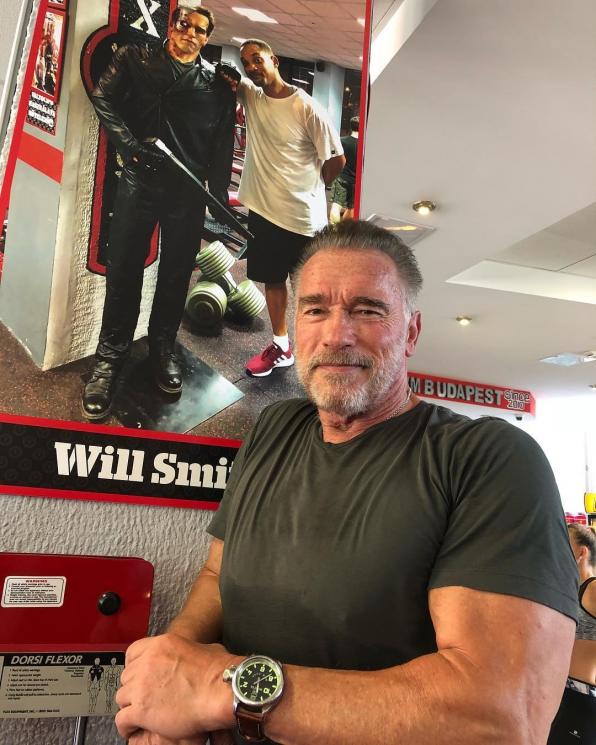 Arnold Schwarzengger. (Instagram/@schwarzenegger)