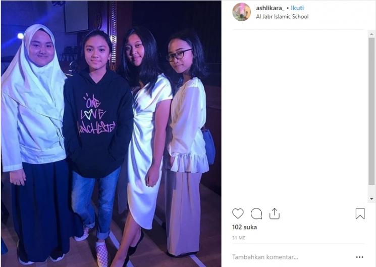 Anak Ariel Noah, Alleia Anata. (Instagram/@ashlikara_)