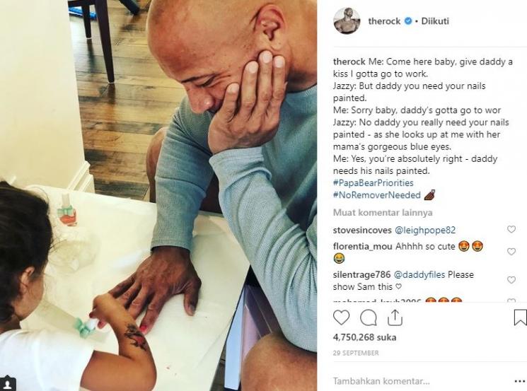 Dwayne Johnson. (Instagram/@therock)