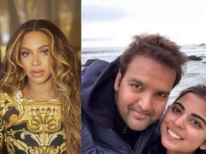 Beyonce Dikabarkan akan tampil di pernikahan Isha Ambani (Instagram/Bollywoodshaadis.com)