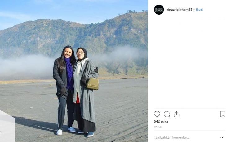 Anak Ariel Noah, Alleia Anata. (Instagram/@rinazrielirham33)