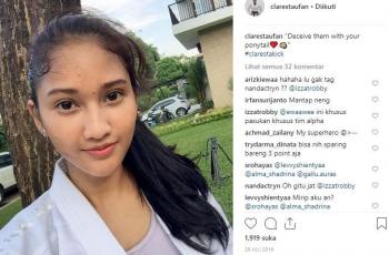 5 Pesona Claresta Taufan, dari Atlet Karate Jadi Presenter