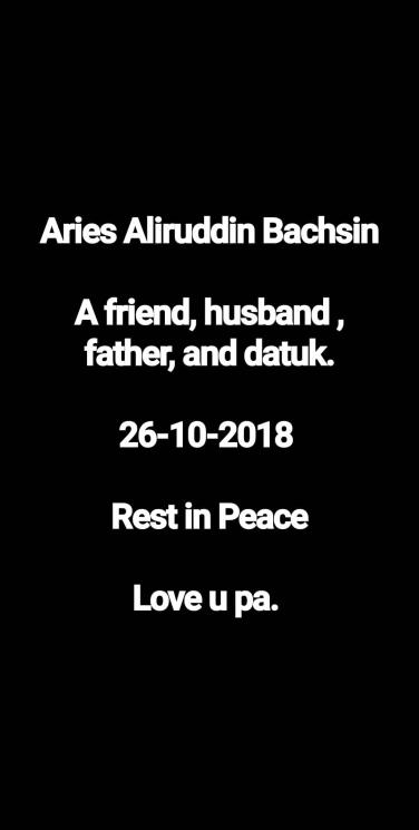 Ayah Arumi Bachsin meninggal dunia (Instagram/@arumi_arumi_94)
