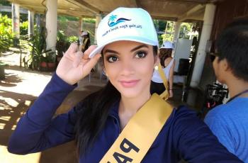 5 Pesona Clara Sosa, Miss Grand International 2018 yang Pingsan