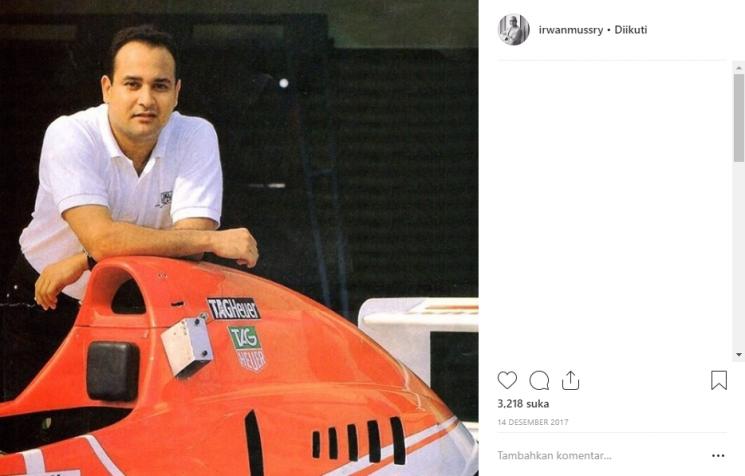 Irwan Mussry. (Instagram/@irwanmussry)