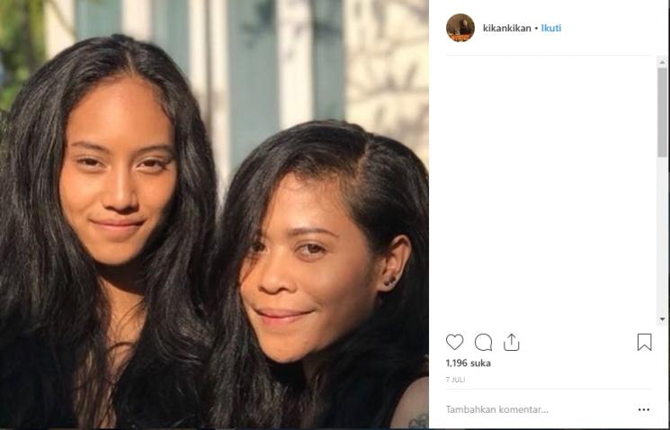 Kebersamaan Kikan dan anak sulungnya. (Instagram/@kikankikan)
