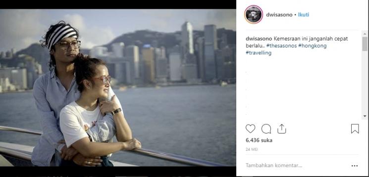 Dwi Sasono dan Widi Mulia. (Instagram/@dwisasono)