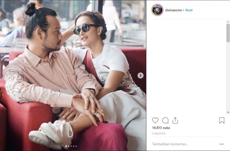 Dwi Sasono dan Widi Mulia. (Instagram/@dwisasono)