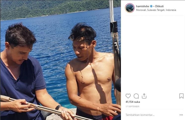 Hamish Daud. (Instagram/@hamishdaud)