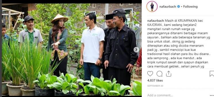 Nafa Urbach. (Instagram/@nafaurbach)