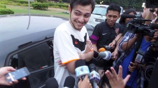 Rifky Balweel. (Suara.com/Ismail)