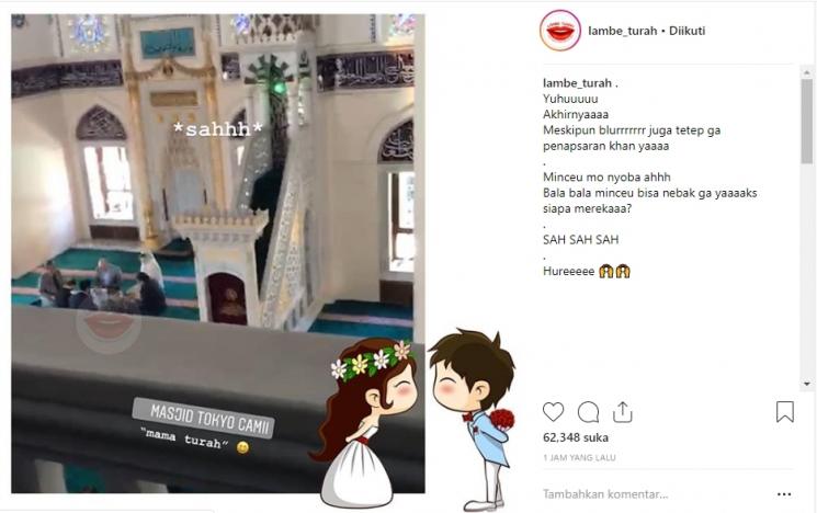 Pernikahan Maia Estianty dan Irwan Mussry. (Instagram/@lambe_turah)