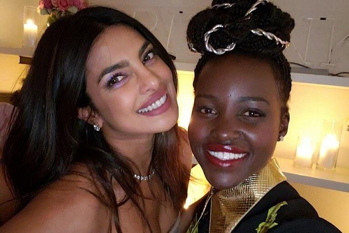 Priyanka Chopra dan Lupita Nyong'o (Instagram/@priyankachopra)