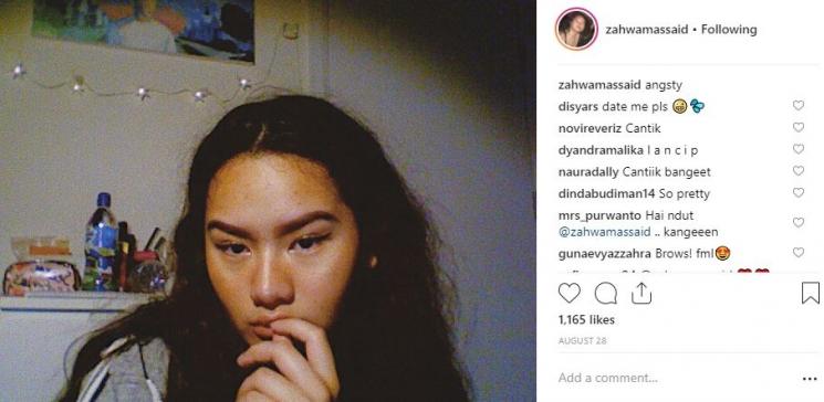 Zahwa Massaid. (Instagram/@zahwamassaid)