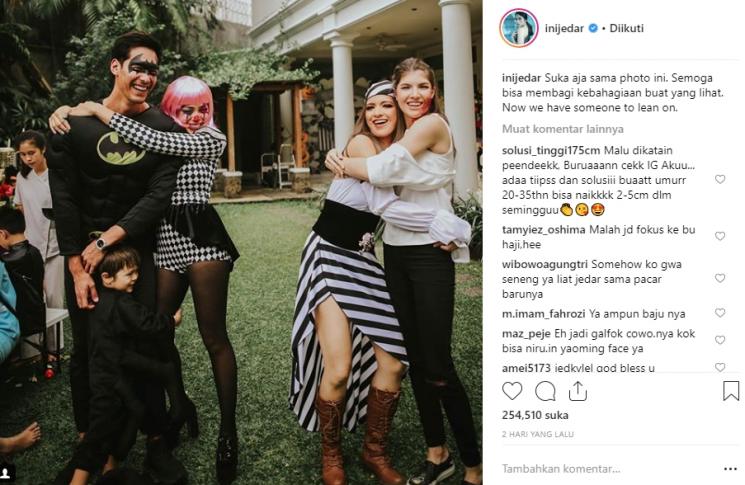 Jessica Iskandar, Richard Kyle dan Nia Ramadhani (Instagram/@inijedar)